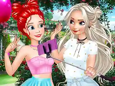 Lojë Princesses BFFs Weekend në internet