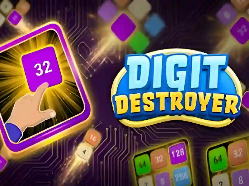 Lojë Digit Destroyer në internet