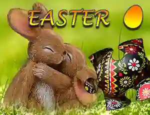 Lojë Jigsaw Puzzle: Easter në internet