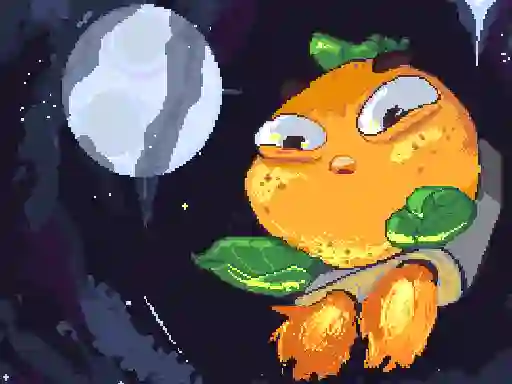 Lojë Flying Orange në internet