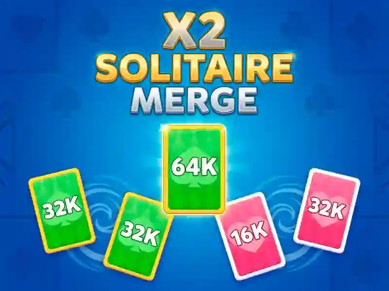 Lojë X2 Solitaire Merge në internet