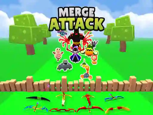 Lojë Merge Monster Attack në internet