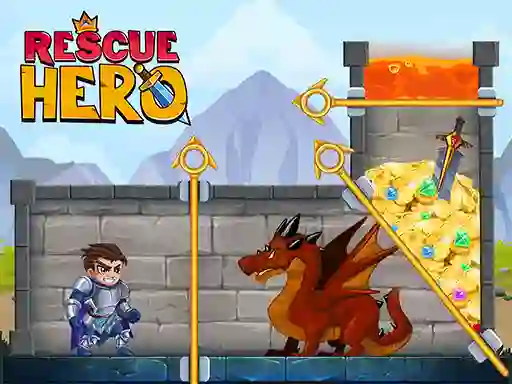 Lojë Rescue Hero në internet