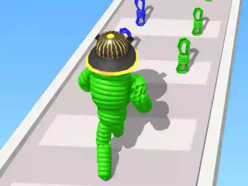 Lojë Rope-Man Run 3D në internet