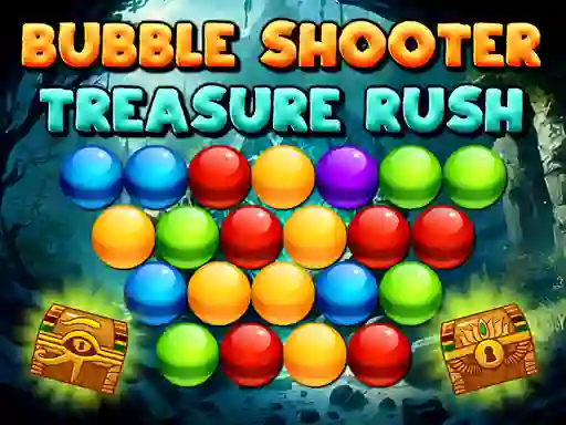 Lojë Bubble Shooter Treasure Rush në internet