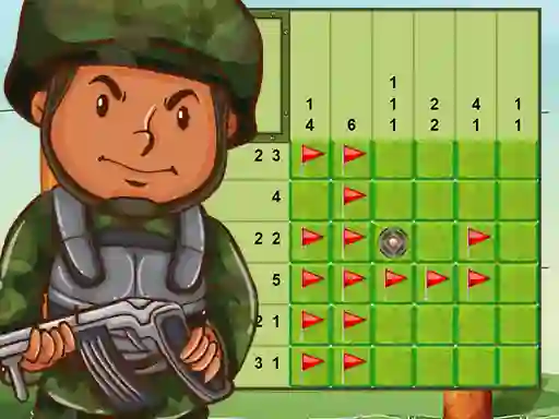 Lojë Mine War Heroic Sapper në internet