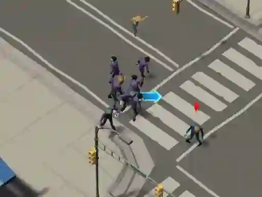 Lojë Zombie Crowd në internet