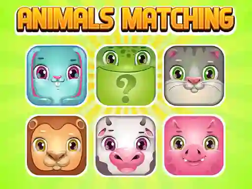 Lojë Animals Memory Matching në internet