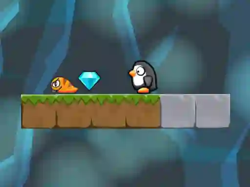 Lojë Penguin Adventure Reverse Word në internet