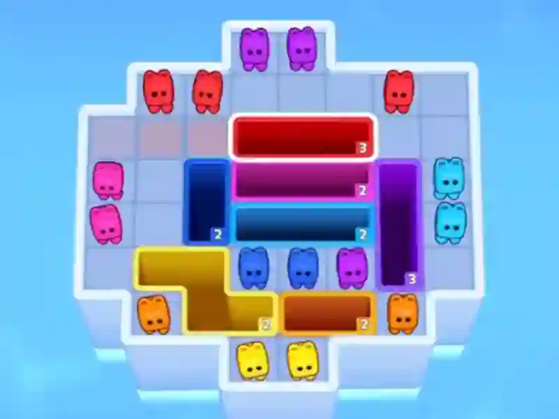 Lojë Cube Drop Puzzle në internet