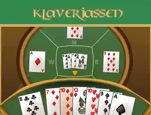 Lojë Klaverjassen në internet