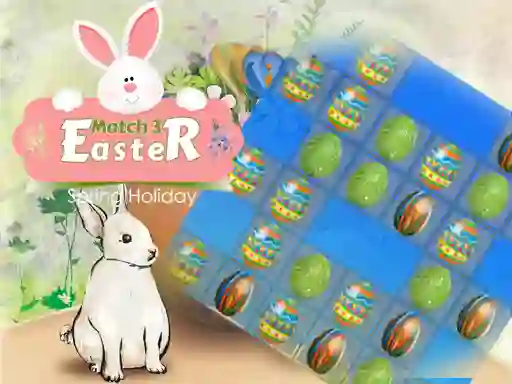 Lojë Easter Eggs Match 3 në internet