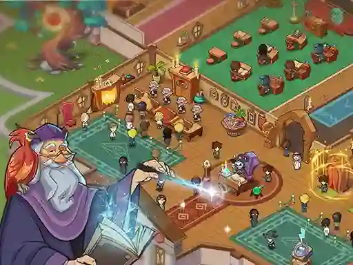 Lojë Wizard School në internet