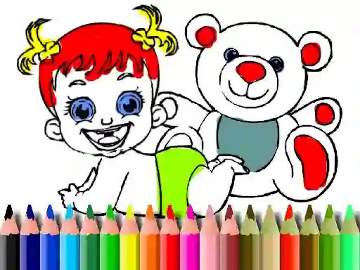 Lojë Back To School: Baby Doll Coloring në internet