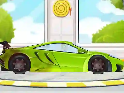 Lojë Sports Car Wash 2D në internet