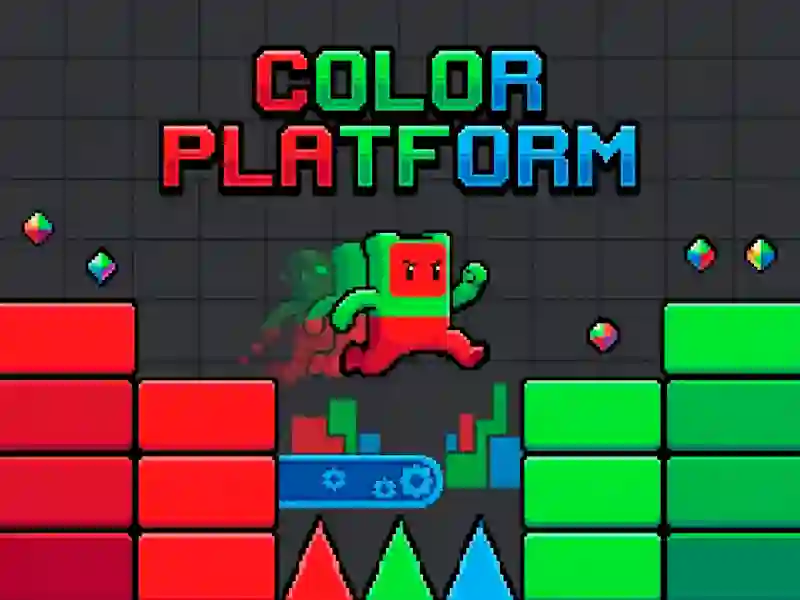 Lojë Color Platform në internet