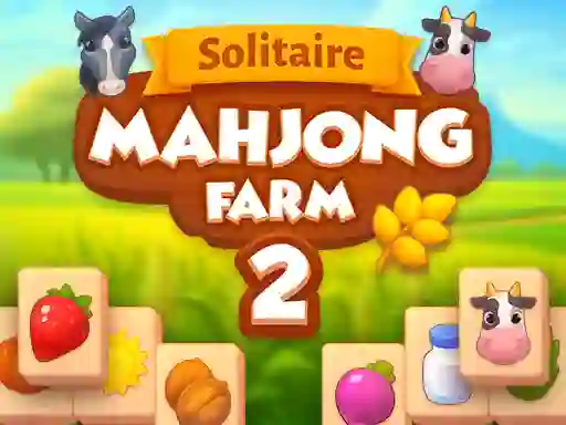 Lojë Solitaire Mahjong Farm 2 në internet