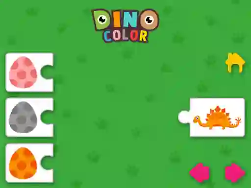 Lojë Dino Color në internet