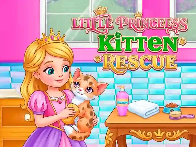 Lojë Little Princess Kitten Rescue në internet