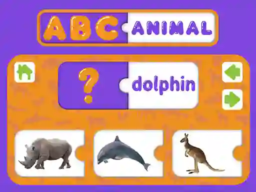 Lojë ABC Animal në internet