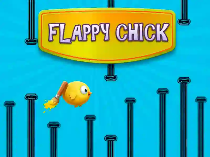 Lojë Flappy Chick në internet