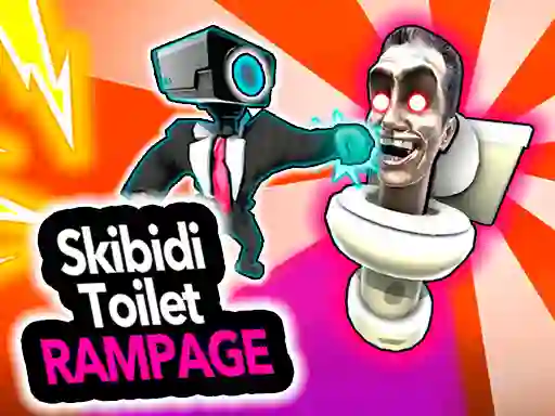 Lojë Skibidi Toilet Rampage në internet