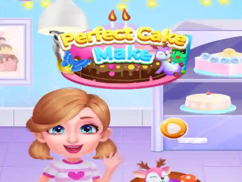 Lojë Perfect Cake Maker në internet
