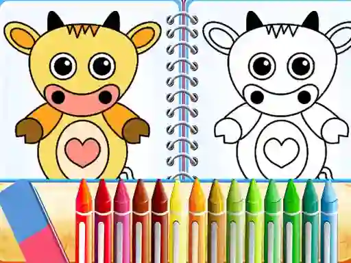 Lojë Lovely Pets Coloring Pages në internet