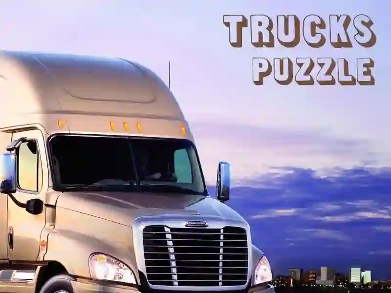 Lojë Trucks Puzzle në internet