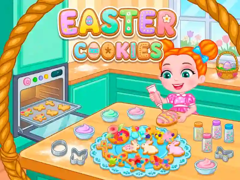 Lojë Easter Cookies në internet
