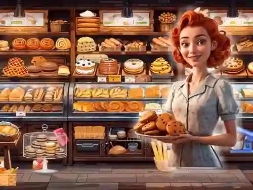 Lojë Hidden Objects Bakery në internet