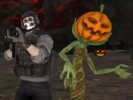 Lojë Masked Forces: Halloween Survival në internet