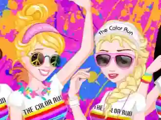 Lojë Princess Color Run në internet