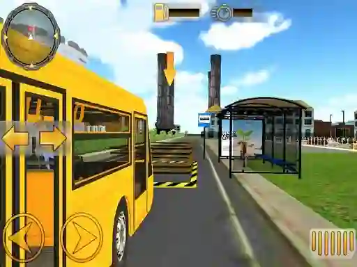 Lojë School Bus Driving Simulator në internet