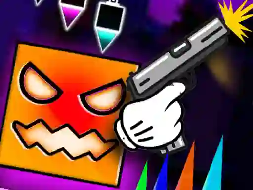 Lojë Geometry Dash Nemesis në internet