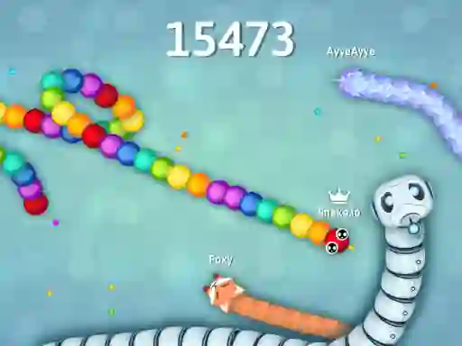 Lojë Snake Io War në internet
