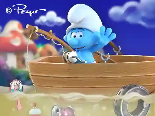 Lojë The Smurfs: Ocean Cleanup në internet
