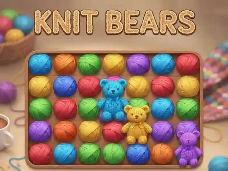 Lojë Knit Bears në internet