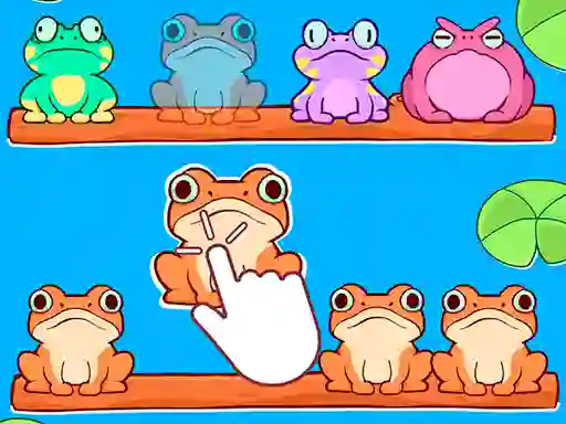 Lojë Sorting frogs në internet
