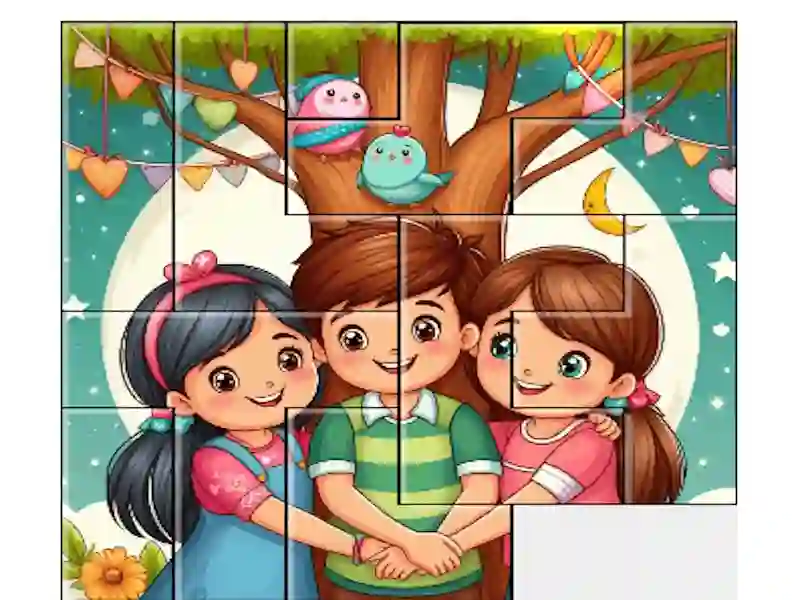 Lojë Fancy Jigsaw Puzzles në internet