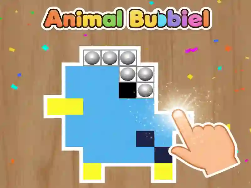 Lojë Animal Bubble Pixel në internet