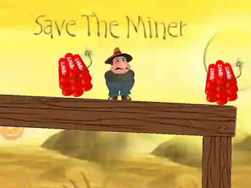 Lojë Save The Miner në internet