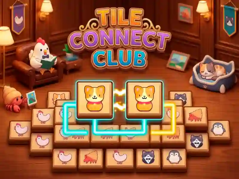 Lojë Tile Connect Club në internet
