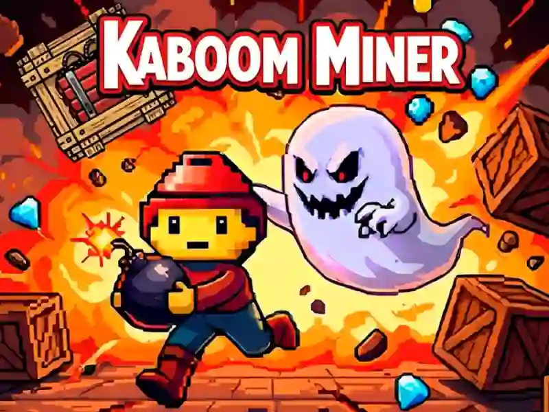 Lojë Kaboom Miner në internet