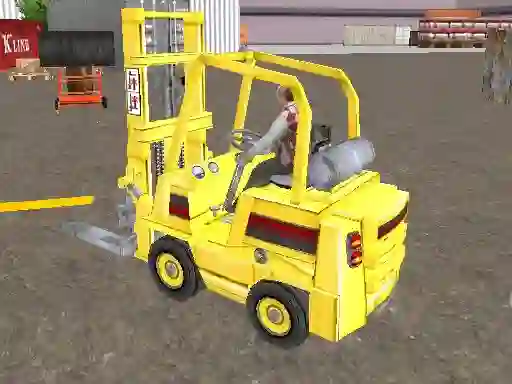 Lojë Driving Forklift Simulator në internet