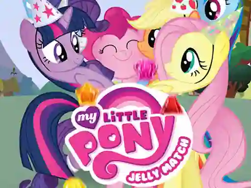Lojë My Little Pony Jelly Match në internet