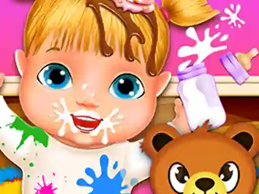 Lojë Lina Babysitter në internet