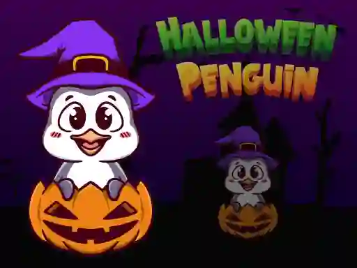 Lojë Halloween Penguin në internet