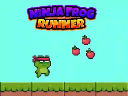 Lojë Ninja Frog Runner në internet
