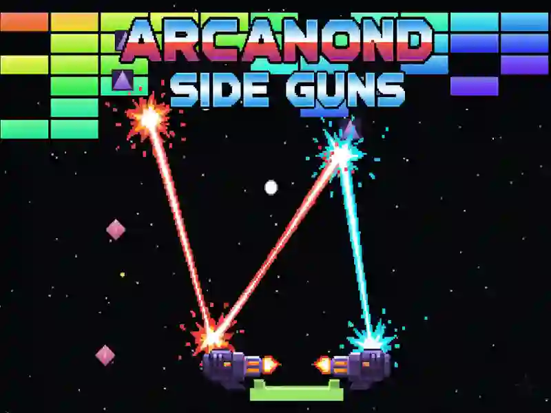 Lojë Arcanoid Side Guns në internet